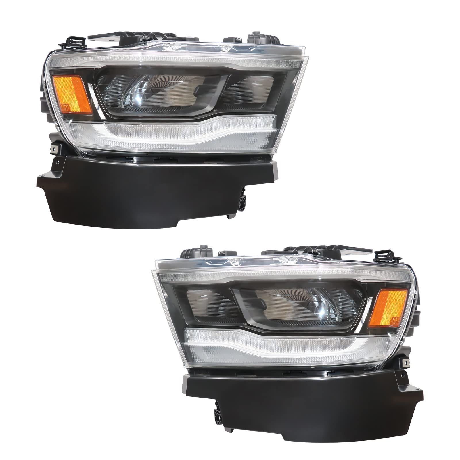 Amazon.com: LOYALHEARTDY For 2019 2020 2021Dodge Ram 1500 Full LED